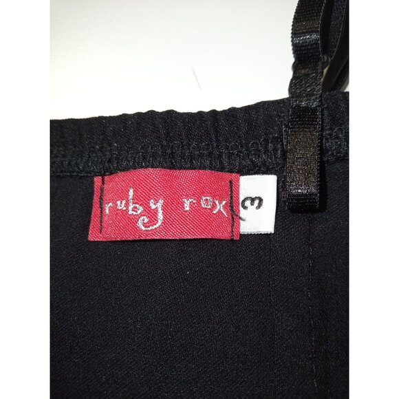 Ruby Rox Black Blue Sequin Mini Dress Junior Size 3 - Picture 5 of 7